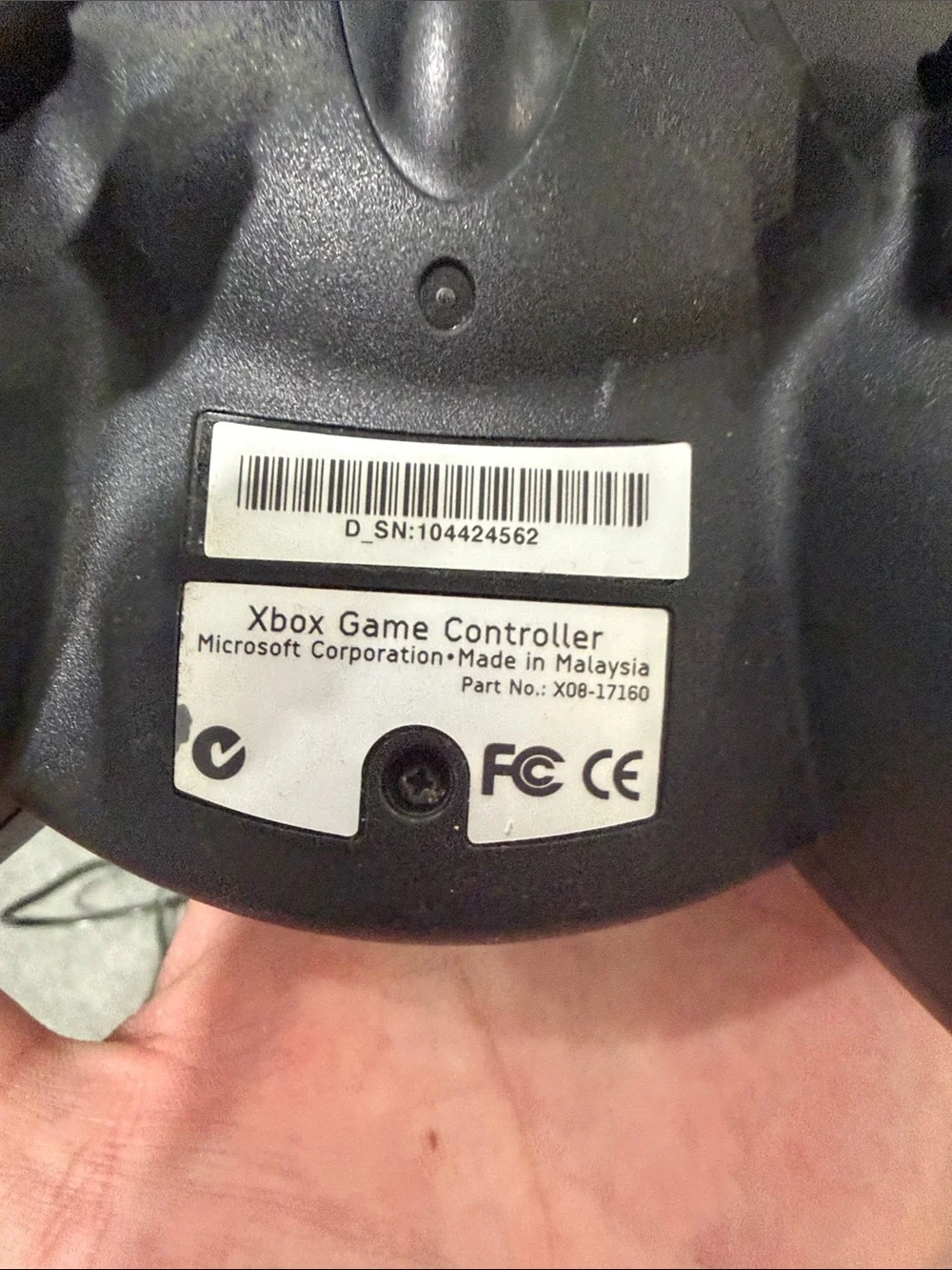 Microsoft Black Xbox Wired Controller with Color Action Buttons OEM